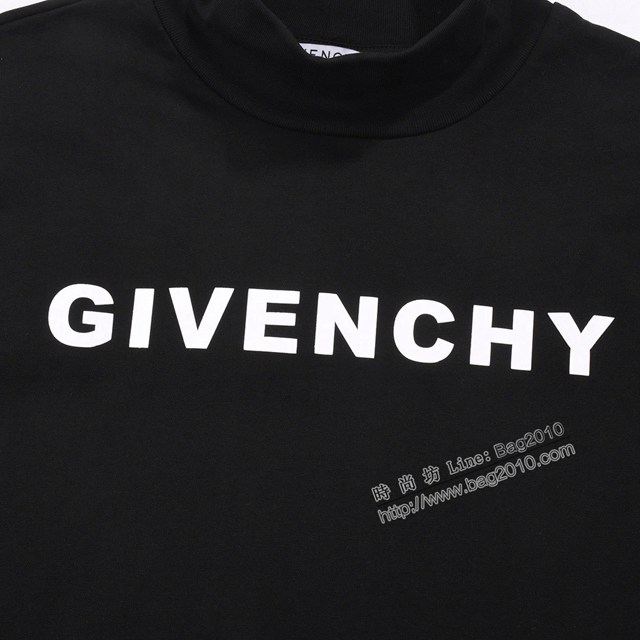 Givenchy專櫃紀梵希專門店2023FW新款印花高領長袖打底衫 男女同款 tzy3013